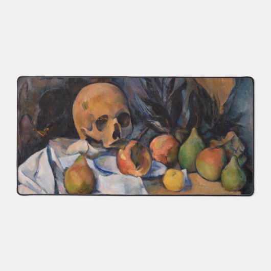 Paul Cezanne - Stillleben mit Skull Schreibtischunterlage (Vorderseite)