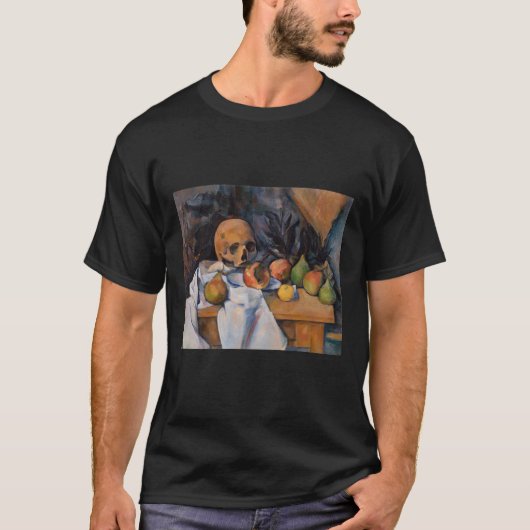 Paul Cezanne - Stillleben mit Skull T-Shirt (Vorderseite)