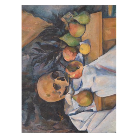 Paul Cezanne - Stillleben mit Skull Tischdecke (Vorderseite)