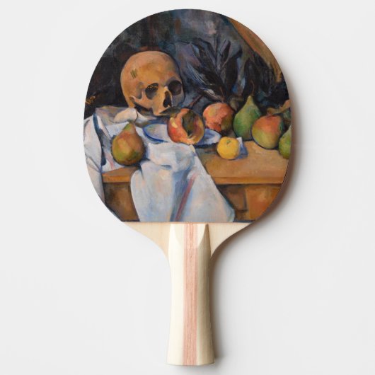 Paul Cezanne - Stillleben mit Skull Tischtennis Schläger (Vorderseite)