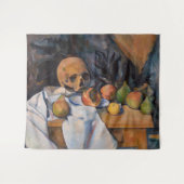Paul Cezanne - Stillleben mit Skull Wandteppich (Vorderseite (Horizontal))
