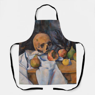 Paul Cezanne - Stillleben mit Totenkopf Schürze