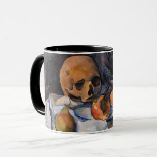 Paul Cezanne - Stillleben mit Totenkopf Tasse