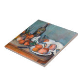 Paul Cézanne, Stillleben mit Zwiebeln und einer Fliese (Seite)