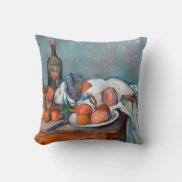 Paul Cézanne, Stillleben mit Zwiebeln und einer Kissen