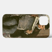 Paul Cezanne The Artist’s Father, Reading "L'� v � Case-Mate iPhone Hülle (Rückseite (Horizontal))