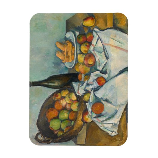 Paul Cezanne - The Basket of Apples Magnet (Vertikal)