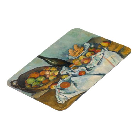 Paul Cezanne - The Basket of Apples Magnet (Linke Seite)