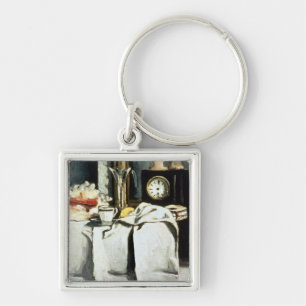 Paul Cezanne The Black Marble Clock, c.1870 Schlüsselanhänger