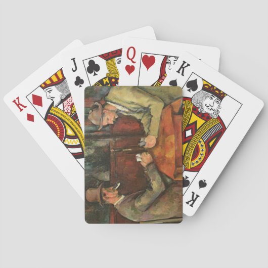 Paul Cezanne The Card Players, 1893-96 Spielkarten (Rückseite)