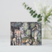Paul Cezanne | The Five Bathers, c.1875-77 Postkarte (Stehend Vorderseite)