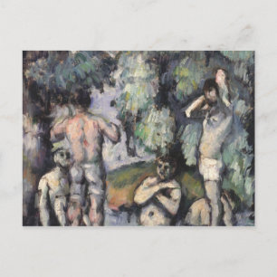 Paul Cezanne   The Five Bathers, c.1875-77 Postkarte