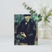 Paul Cezanne | The Gardener Vallier, c.1905 Postkarte (Stehend Vorderseite)
