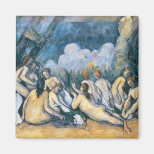 Paul Cezanne The Large Bathers, c.1900-05 Magnet