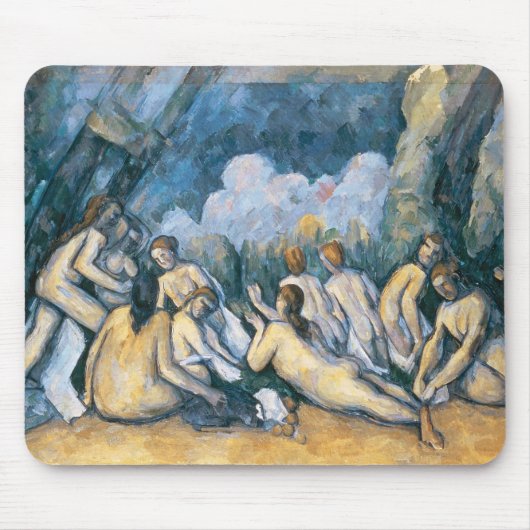Paul Cezanne| The Large Bathers, c.1900-05 Mousepad (Vorne)