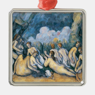 Paul Cezanne The Large Bathers, c.1900-05 Silbernes Ornament