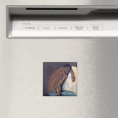 Paul Cezanne - The Negro Scipio Fine Art Malerei Magnet (In Situ (Geschirrspüler))