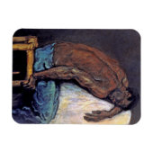 Paul Cezanne - The Negro Scipio Fine Art Malerei Magnet (Horizontal)
