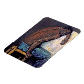 Paul Cezanne - The Negro Scipio Fine Art Malerei Magnet (Linke Seite)
