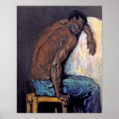 Paul Cezanne - The Negro Scipio Fine Art Malerei Poster (Vorne)
