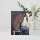 Paul Cezanne - The Negro Scipio Fine Art Malerei Postkarte (Stehend Vorderseite)