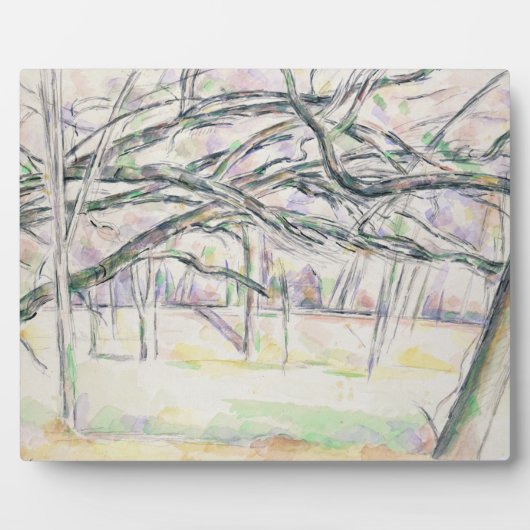 Paul Cezanne The Orchard, c.1895 Fotoplatte (Vorderseite)