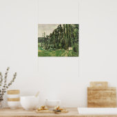 Paul Cezanne | The Poplars, c.1879-82 Poster (Küche)