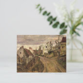 Paul Cezanne | The Village Road, Auvers, c.1872-73 Postkarte (Stehend Vorderseite)
