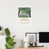 Paul Cézanne Three Bathers Impressionistin Art Pri Poster (Heimbüro)