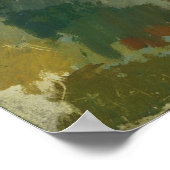 Paul Cézanne - Umdrehungsstraße in Montgeroult Poster (Ecke)