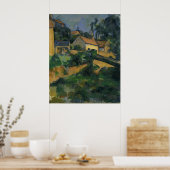 Paul Cézanne - Umdrehungsstraße in Montgeroult Poster (Küche)