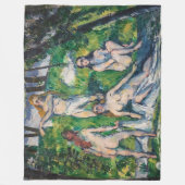 Paul Cezanne - Vier Badende Fleecedecke (Vorderseite)