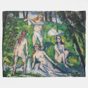 Paul Cezanne - Vier Badende Fleecedecke