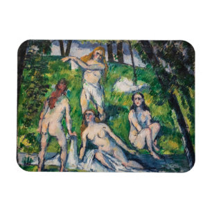 Paul Cezanne - Vier Badende Magnet