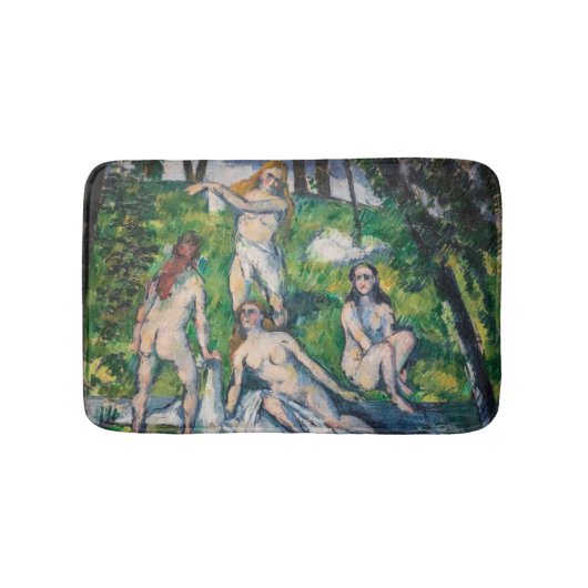 Paul Cezanne - Vier Bathers Badematte (Vorderseite)