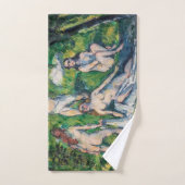 Paul Cezanne - Vier Bathers Badhandtuch Set (Handtuch)