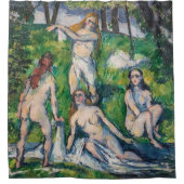 Paul Cezanne - Vier Bathers Duschvorhang (Vorderseite)