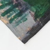 Paul Cezanne - Vier Bathers Fleecedecke (Ecke)