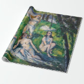 Paul Cezanne - Vier Bathers Geschenkpapier (Ungerollt)