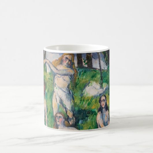 Paul Cezanne - Vier Bathers Kaffeetasse (Mittel)