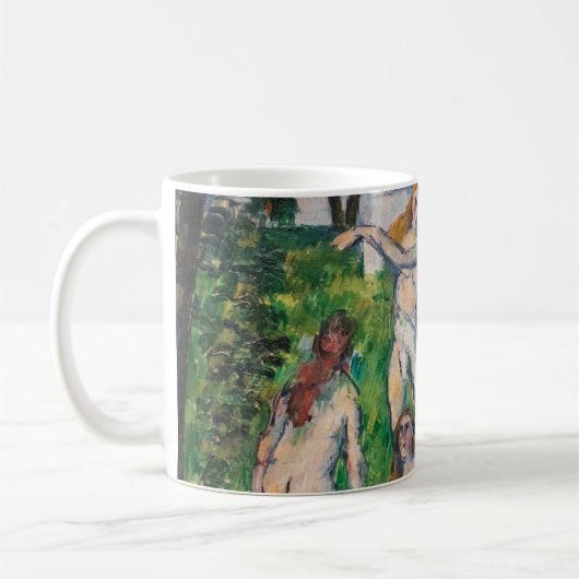 Paul Cezanne - Vier Bathers Kaffeetasse (Links)