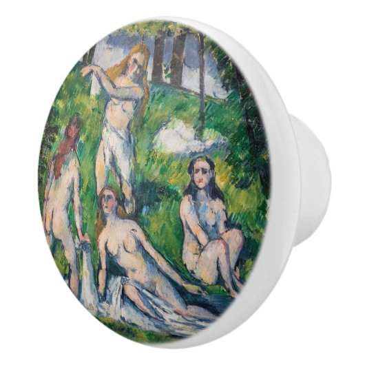 Paul Cezanne - Vier Bathers Keramikknauf (Rechts)