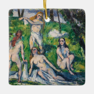Paul Cezanne - Vier Bathers Keramikornament