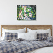 Paul Cezanne - Vier Bathers Leinwanddruck (Insitu (Schlafzimmer))
