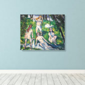 Paul Cezanne - Vier Bathers Leinwanddruck (Insitu (Holzboden))