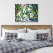 Paul Cezanne - Vier Bathers Leinwanddruck (Insitu (Schlafzimmer))