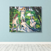 Paul Cezanne - Vier Bathers Leinwanddruck (Insitu (Holzboden))