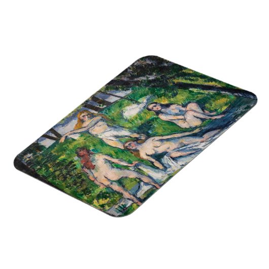 Paul Cezanne - Vier Bathers Magnet (Linke Seite)