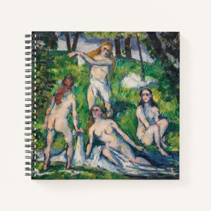 Paul Cezanne - Vier Bathers Notizblock
