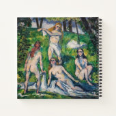 Paul Cezanne - Vier Bathers Notizblock (Rückseite)